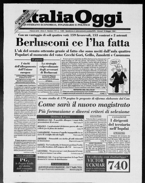 Italia oggi : quotidiano di economia finanza e politica